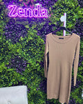 Vestido canalé