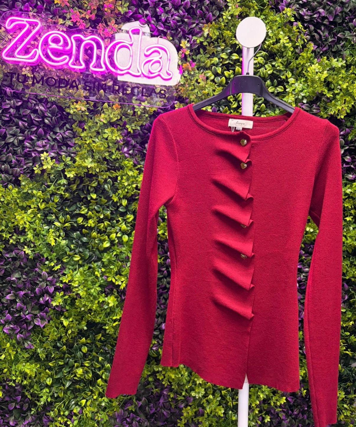 Blusa volantes