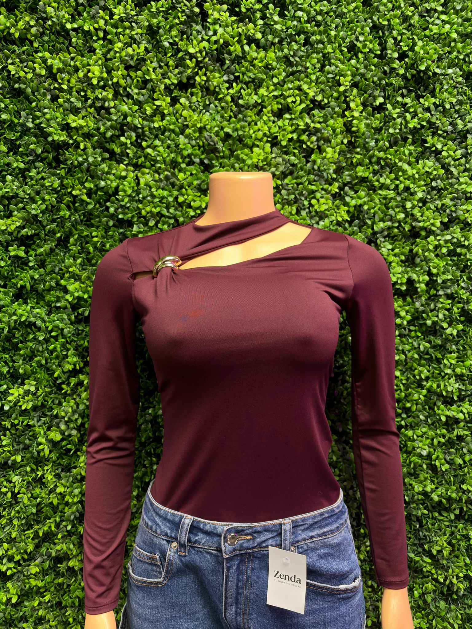 Blusa apertura