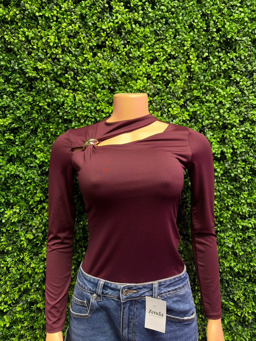 Blusa apertura