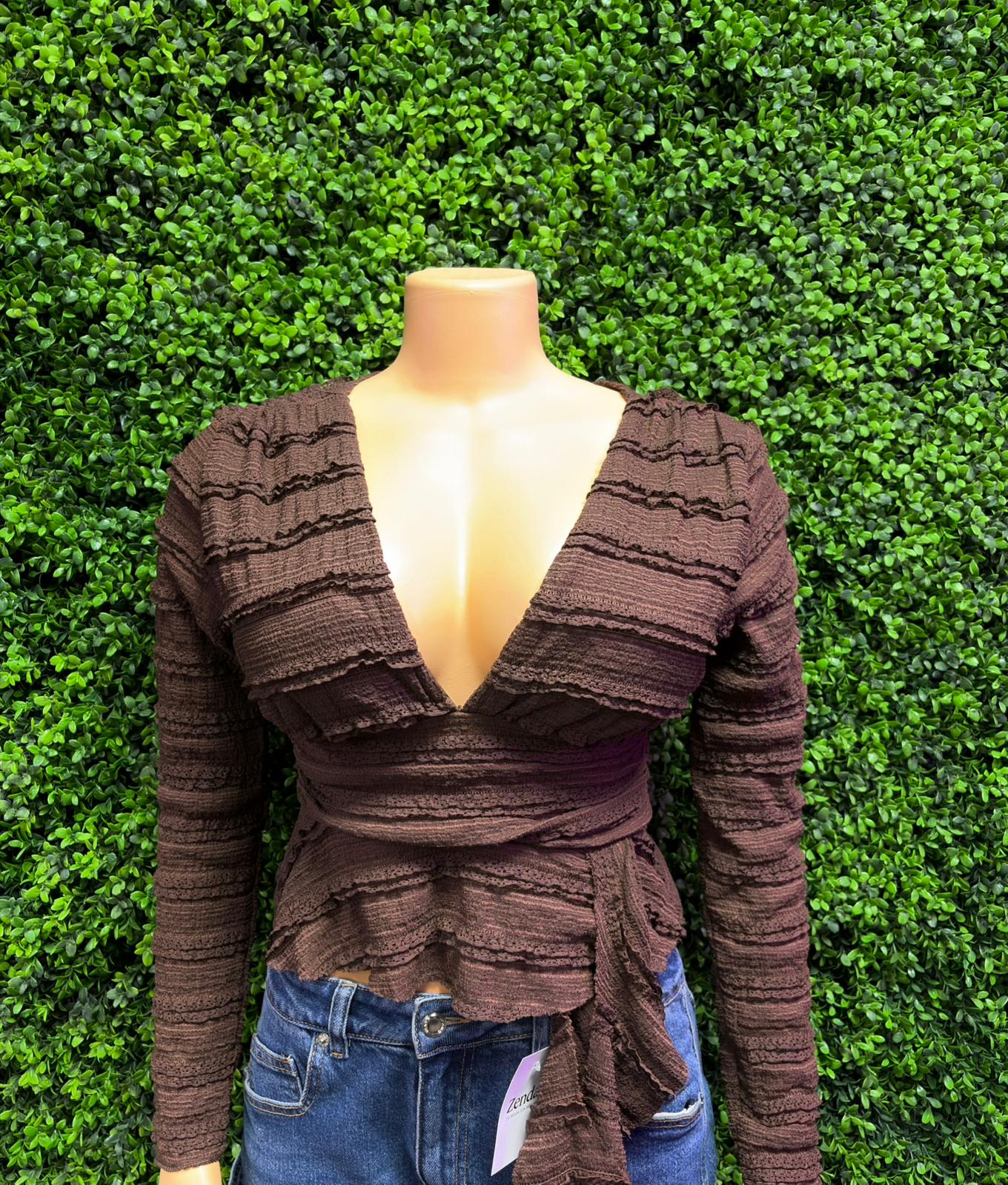 Blusa fruncida