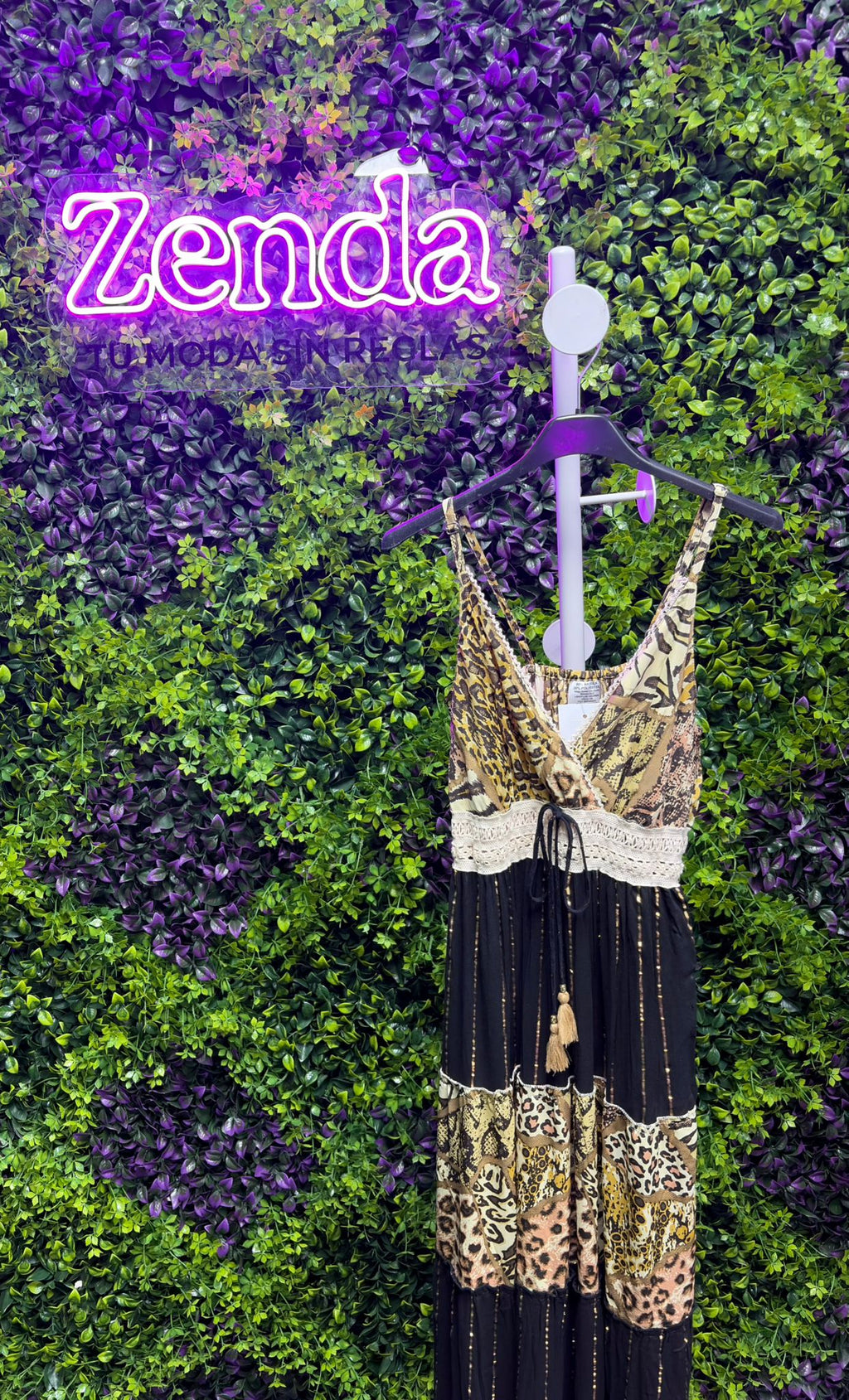 Vestido Animal Print
