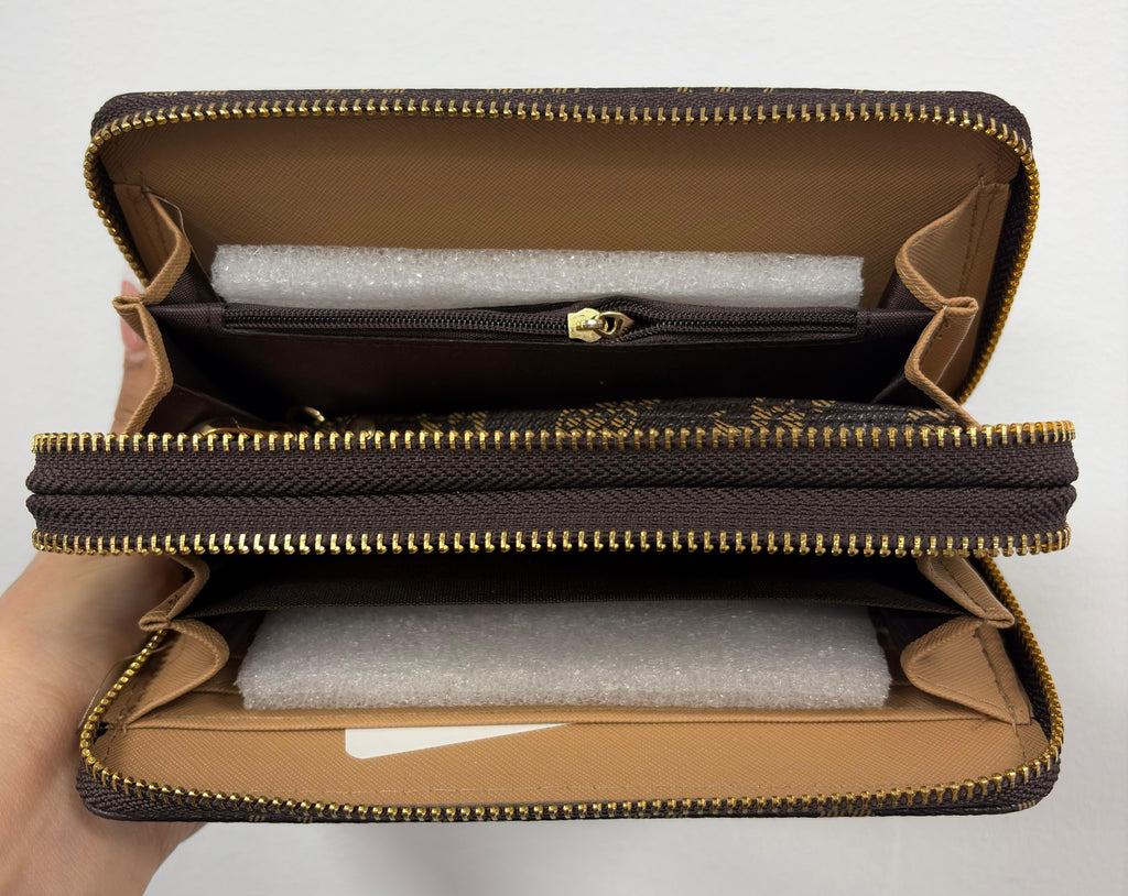 Cartera estampado