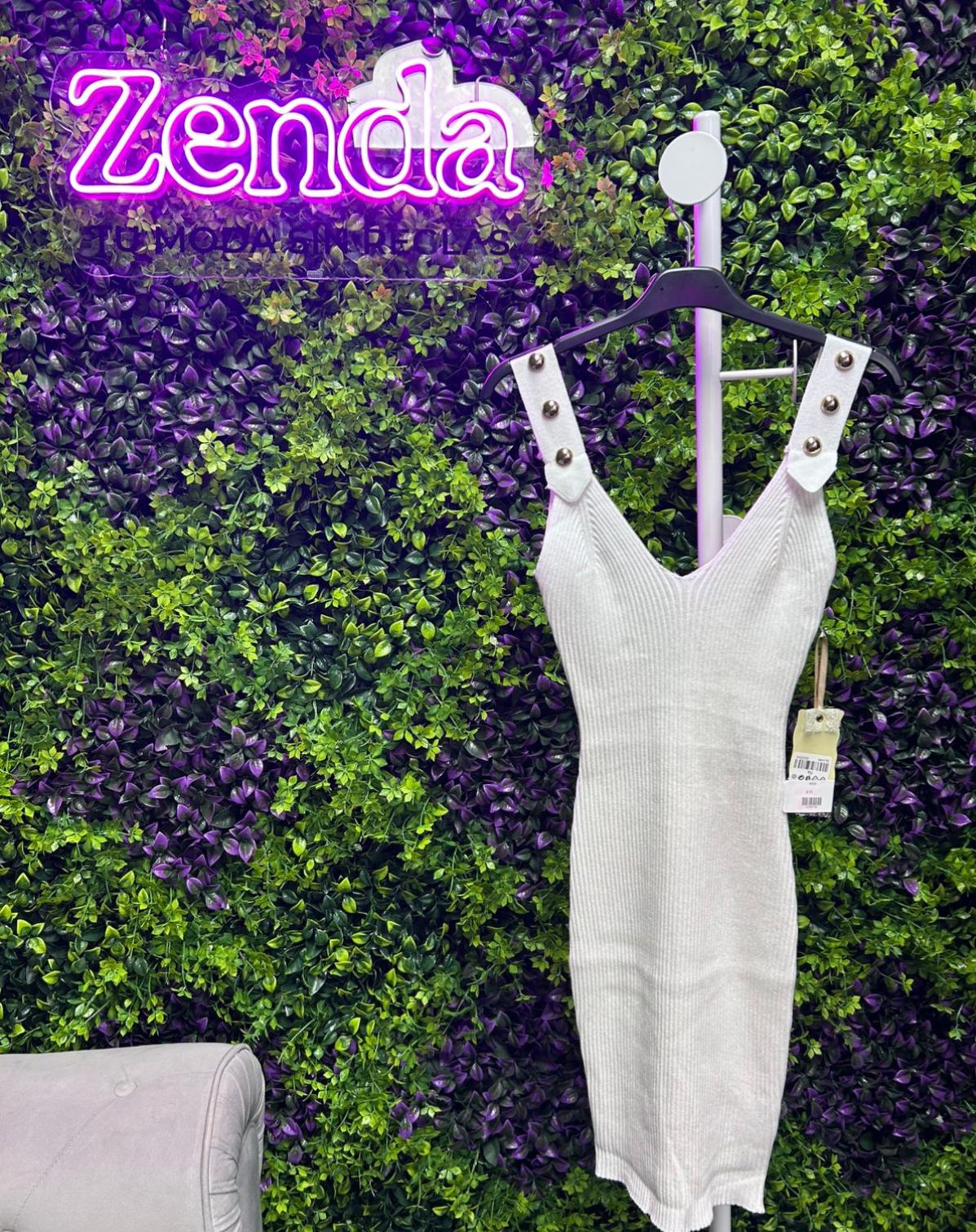 Vestido Botón