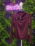 Blusa apertura