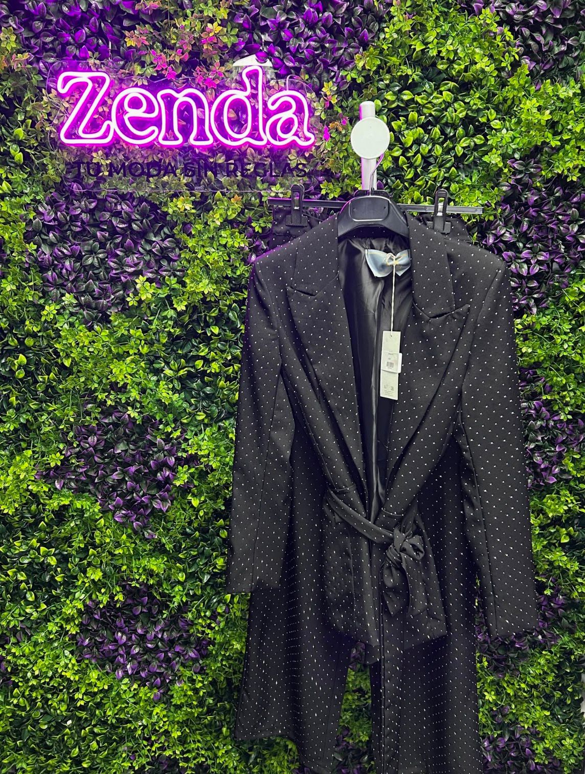 Traje de chaqueta brillo