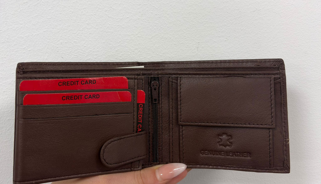 Cartera piel