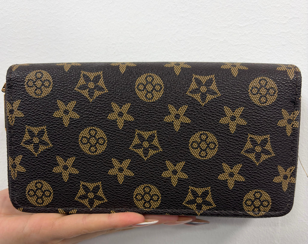 Cartera estampado