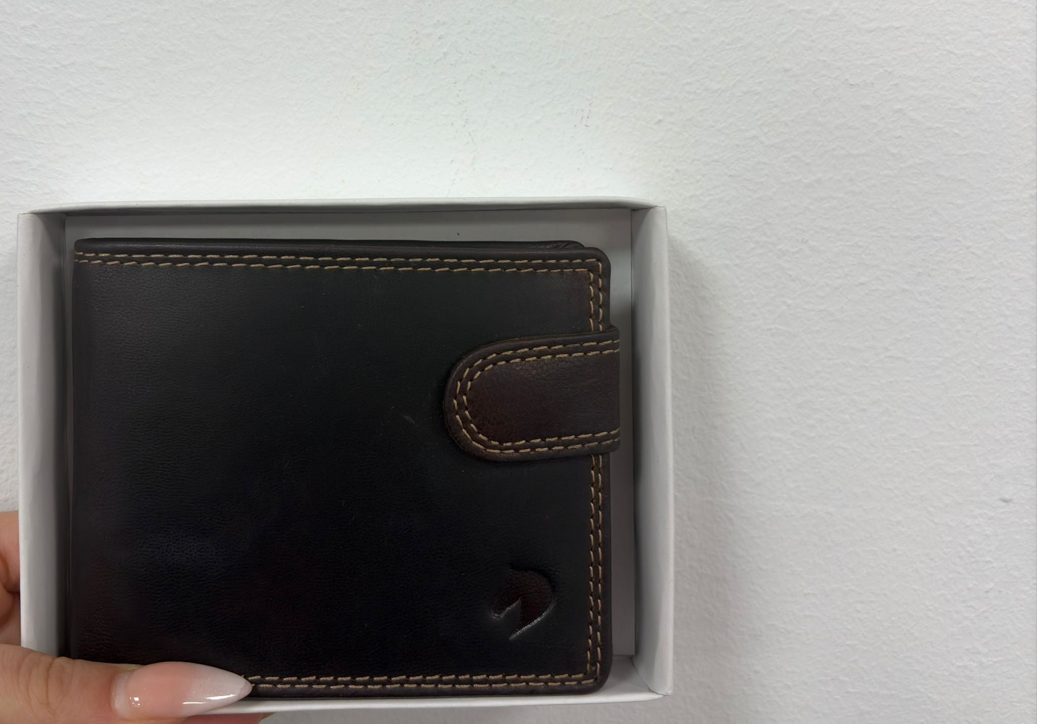 Cartera piel